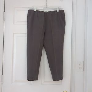 J.jill Pure Jill linen cropped pants